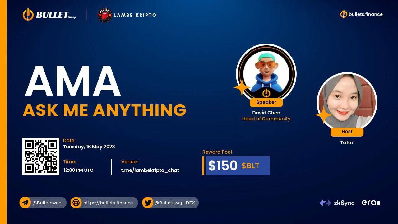 Bullet Finance AMA Speaker